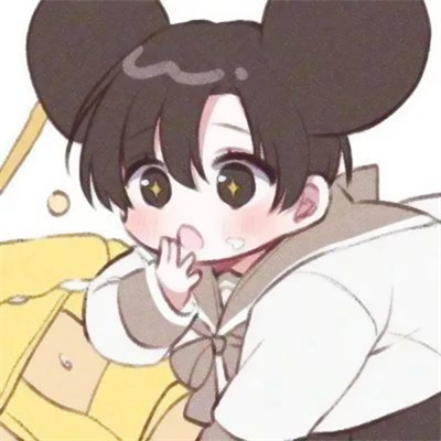 超萌唯美的情头图片大全2023 超可爱的卡通小人情侣头像图片