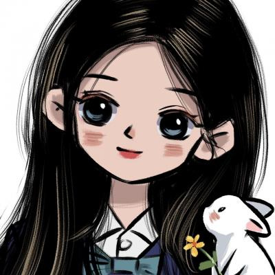 真人卡通情侣头像超萌一对图片大全 高清Q版手绘情侣头像图片
