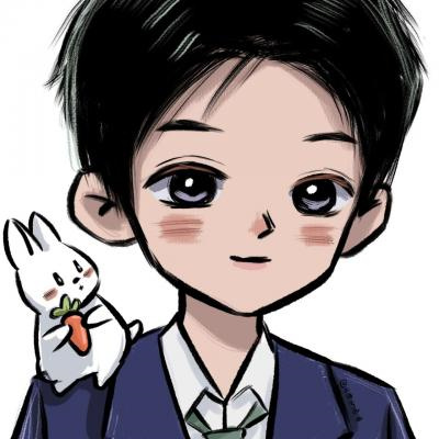 真人卡通情侣头像超萌一对图片大全 高清Q版手绘情侣头像图片