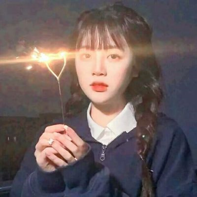 稀有高清不被发现的情头合集 干净简约风一男一女情侣头像图片