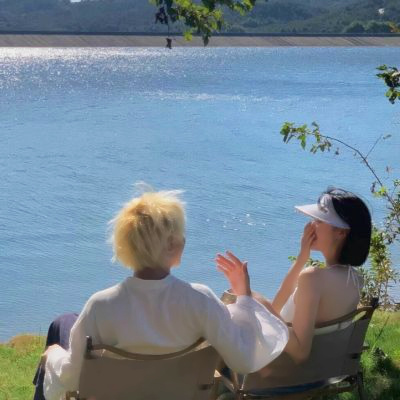 高级很有意境的海边情头图片大全 海边日落夕阳背影唯美情侣头像