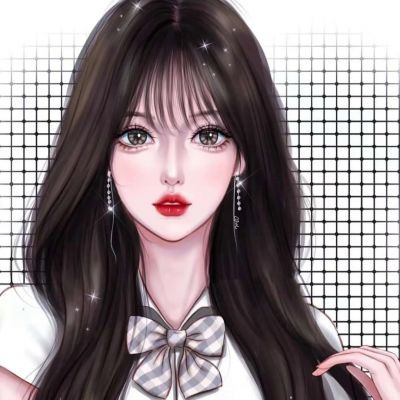 高质量简约的高清情侣头像图片 手绘不明显一男一女两张情头