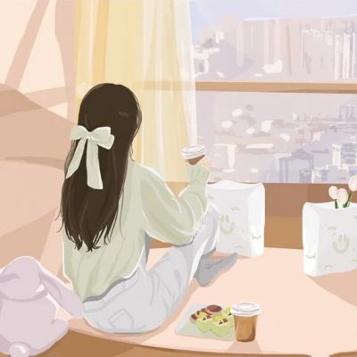 高质量简约的高清情侣头像图片 手绘不明显一男一女两张情头