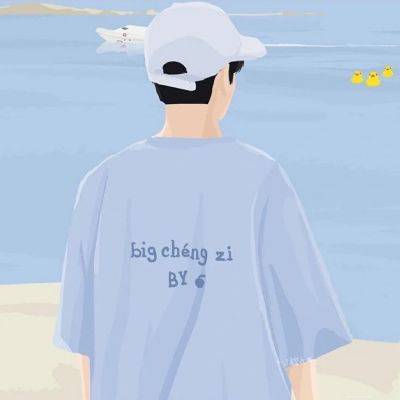 高质量简约的高清情侣头像图片 手绘不明显一男一女两张情头