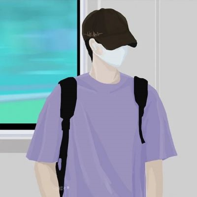 高质量简约的高清情侣头像图片 手绘不明显一男一女两张情头