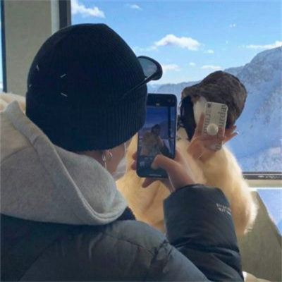 最新双人超甜简约高级微信情头 干净好看的清爽优质情侣头像