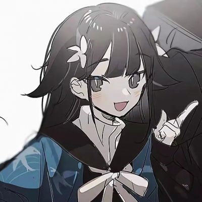 学生党不被发现的小众情头单人一张 超稀有的手绘高质感动漫情头
