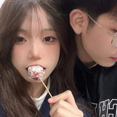 奔赴更好的未来情头甜蜜一男一女 真人宠溺超级幸福的真人情头