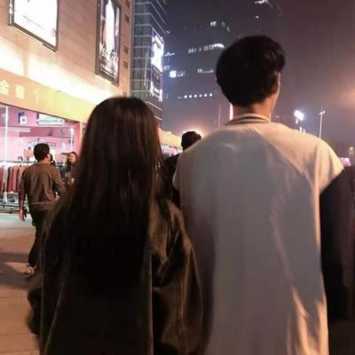 奔赴更好的未来情头甜蜜一男一女 真人宠溺超级幸福的真人情头