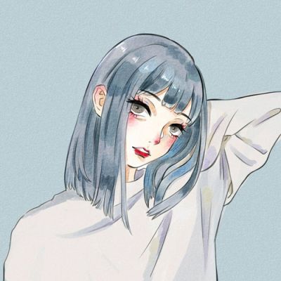 超级可爱萌系二次元动漫女生头 超级萌的卡通二次元动漫女生头像