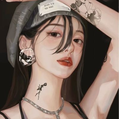 全新浪漫精致女生手绘头像 优质女生动漫手绘头像高清好看有个性