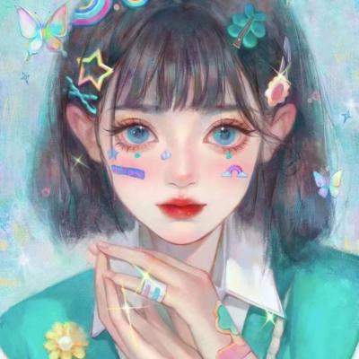 全新浪漫精致女生手绘头像 优质女生动漫手绘头像高清好看有个性