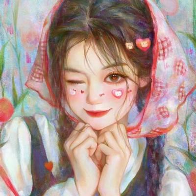 全新浪漫精致女生手绘头像 优质女生动漫手绘头像高清好看有个性