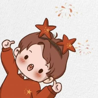 特别呆萌好看的情侣头像图片 可爱卡通情侣头像一左一右两张