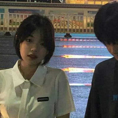 有气质的优雅情侣高清微信头 时尚新潮韩版情侣头像一对两张图片