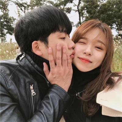 情侣头像情侣专属真人图片大全 最甜的情侣头像高清图片