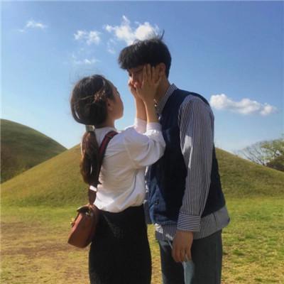 情侣头像情侣专属真人图片大全 最甜的情侣头像高清图片