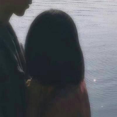 唯美甜蜜情侣真人头像图片大全 情头一男一女分开两张高清