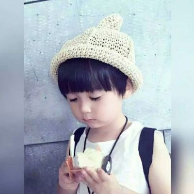 小孩子情侣头像萌萌哒可爱一对真人高清图片