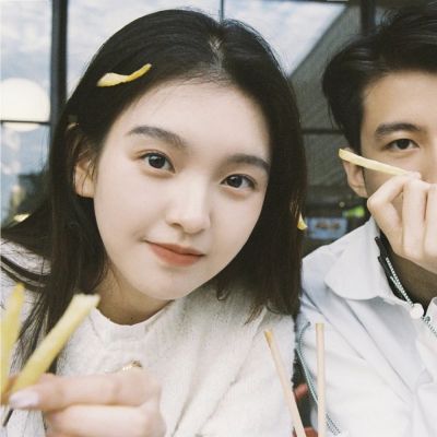 甜美爱情图片大全 唯美头像甜蜜情侣真人