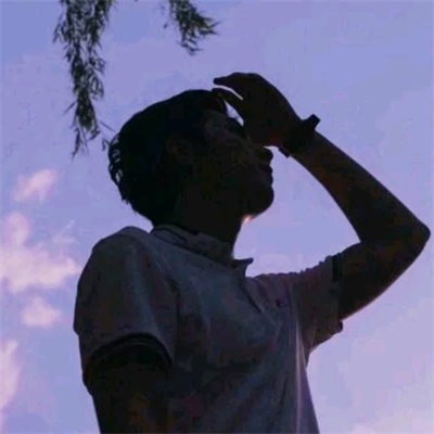 黑白情侣真人头像图片 高清好看的单人情头一人一张