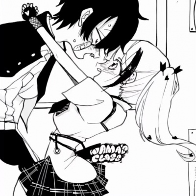 动漫情侣头像日系黑白,高清好看的日系黑白漫画头像情侣图片