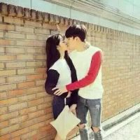 情侣头像两人一起双人幸福甜蜜图片