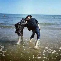 情侣头像两人一起双人幸福甜蜜图片