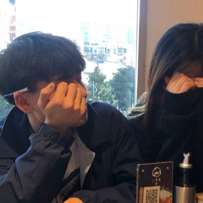 真人超甜的情头一人一半人情头图片
