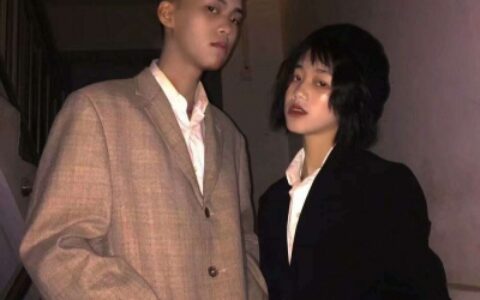 高清一对两张的时尚个性潮流情侣头像图片