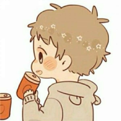 高清一对两张的卡通头像简约可爱情头图片