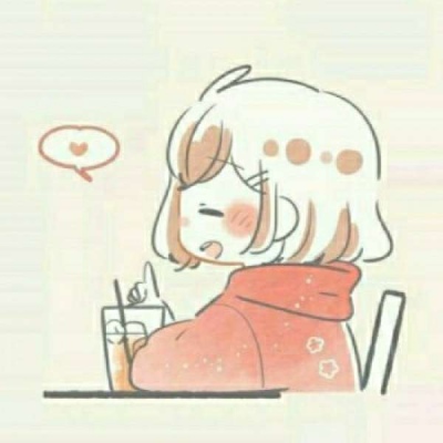 高清一对两张的卡通头像简约可爱情头图片