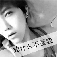 qq非主流情侣头像一男一女带字图片,笨蛋与傻瓜