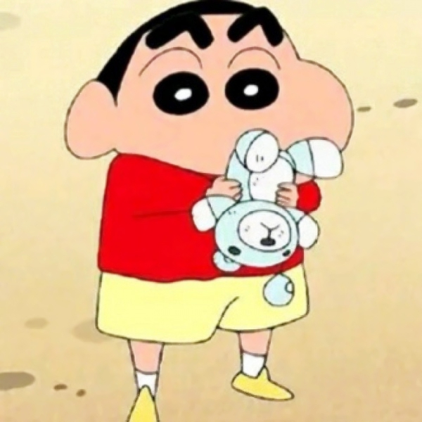 超清可爱的抖音蜡笔小新情侣头像图片 蜡笔小新一对情侣头像