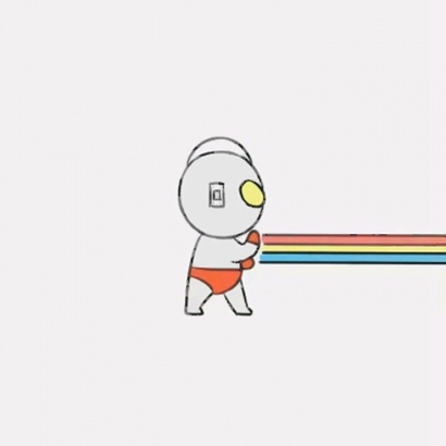 高清好看的简约可爱系卡通情头图片 简单卡通情侣头像一对两张