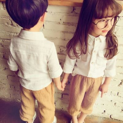 高清可爱的小孩头像超萌情侣图片 qq情侣头像小孩