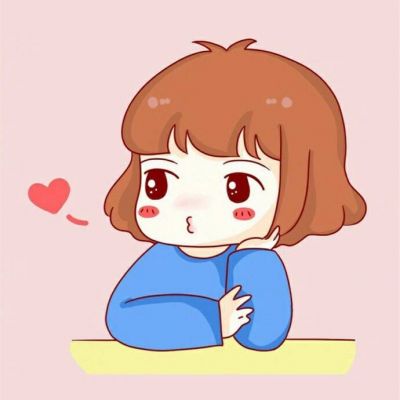 高清超萌的情头卡通可爱一对两张图片 情侣头像卡通可爱简约