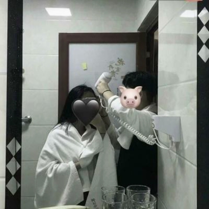 高清超甜的黑白男女双人头像图片 情侣头像黑白双人头像
