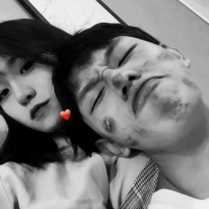 高清超甜的黑白男女双人头像图片 情侣头像黑白双人头像