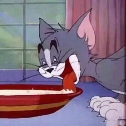 一对两张可爱的猫和老鼠头像高清图片 猫和老鼠头像情侣