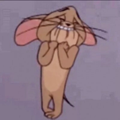 一对两张可爱的猫和老鼠头像高清图片 猫和老鼠头像情侣