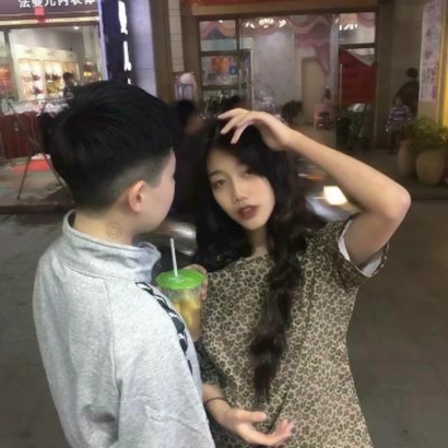 情头情侣双人一对两张图片