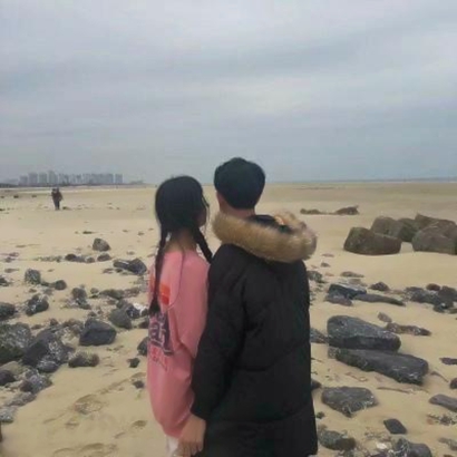 情头情侣双人一对两张图片