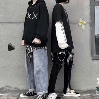 情侣头像潮图一对两张
