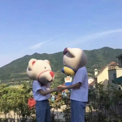 高清好看的真人情侣头像浪漫甜蜜 情侣头像甜蜜两张真人