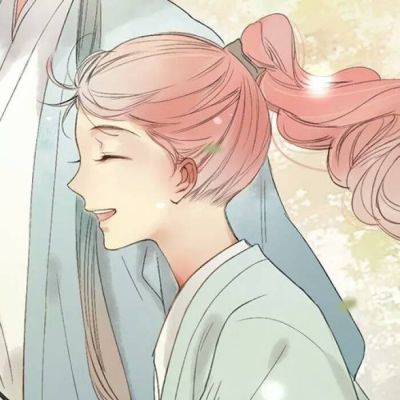 高清好看的cp头像二次元一男一女图片 二次元cp头像情侣