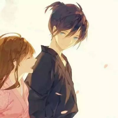 高清好看的cp头像二次元一男一女图片 二次元cp头像情侣