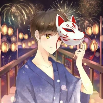 高清好看的cp头像二次元一男一女图片 二次元cp头像情侣