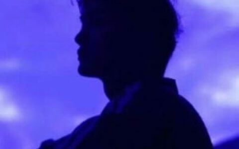 高清单人的情侣头像黄昏背影图片头像 夕阳情侣头像一左一右