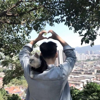 高清好看的情头一对两张精选 好看的qq头像情头图片